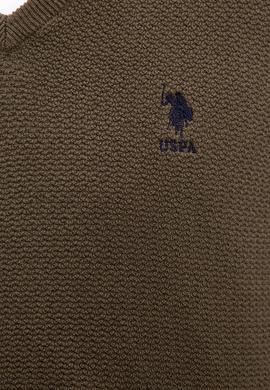 Erkek Haki Basic Kazak - 50224890062