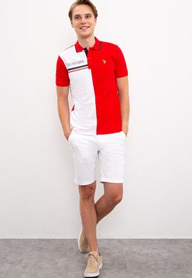 Erkek Kırmızı Polo Yaka T-Shirt - 50218406025