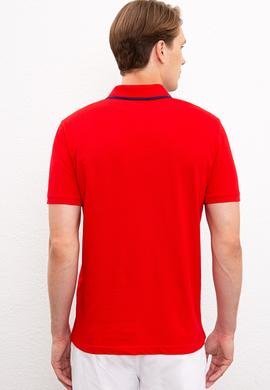 Erkek Kırmızı Polo Yaka T-Shirt - 50218406025