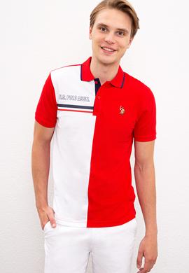 Erkek Kırmızı Polo Yaka T-Shirt - 50218406025