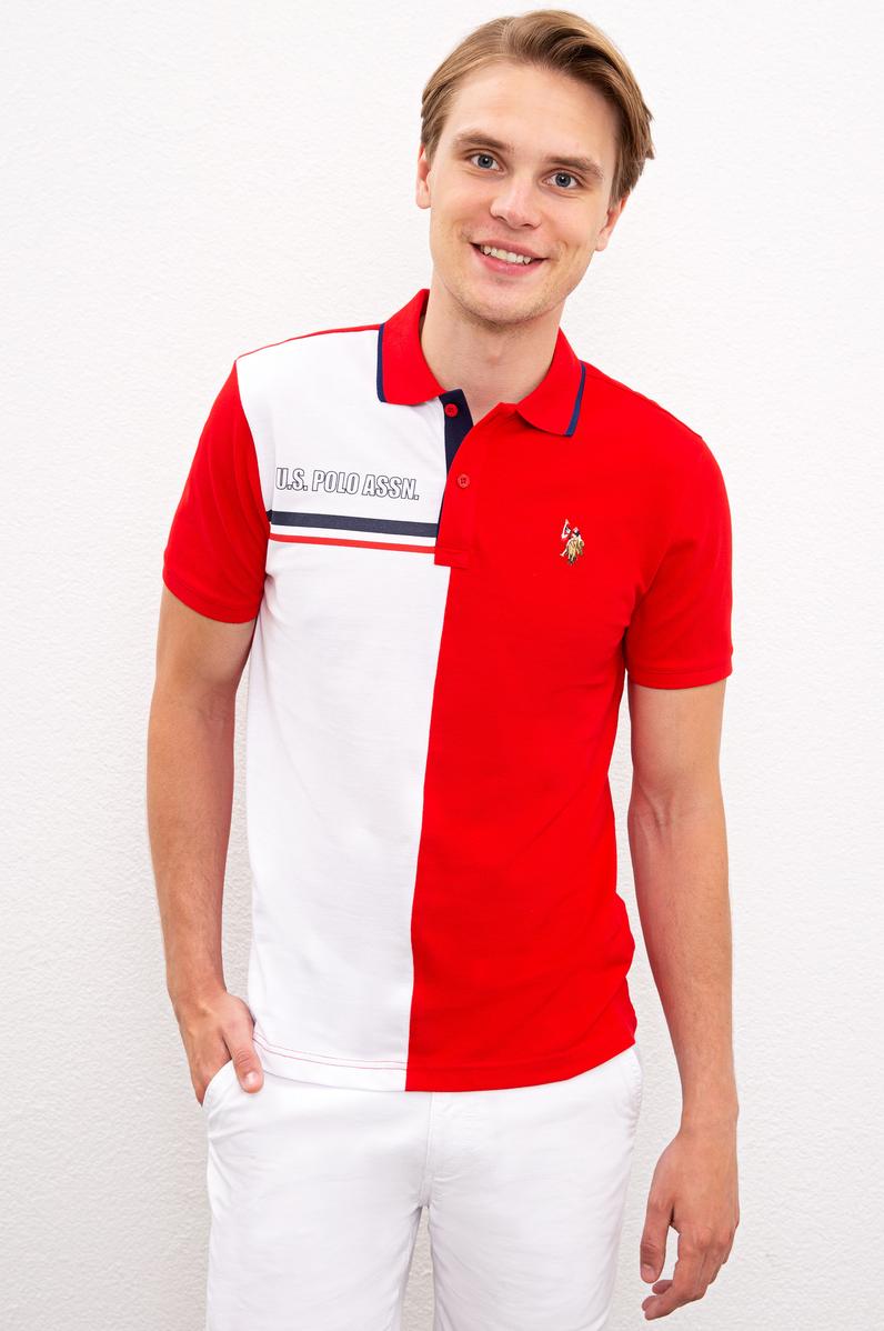 Erkek Kırmızı Polo Yaka T-Shirt