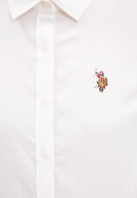 Kadın Beyaz Gömlek Uzunkol Basic - 50200126001