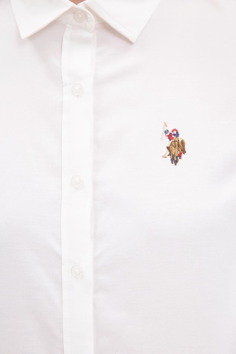 Kadın Beyaz Gömlek Uzunkol Basic - 50200126001