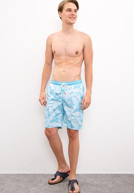 Erkek Mavi Deniz Şortu - 50218765014
