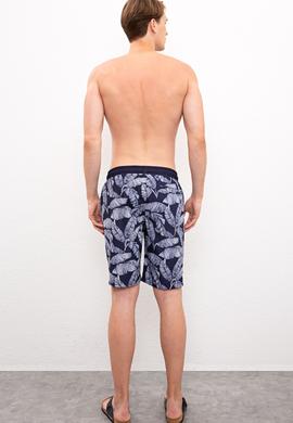 Erkek Lacivert Deniz Şortu - 50218765001