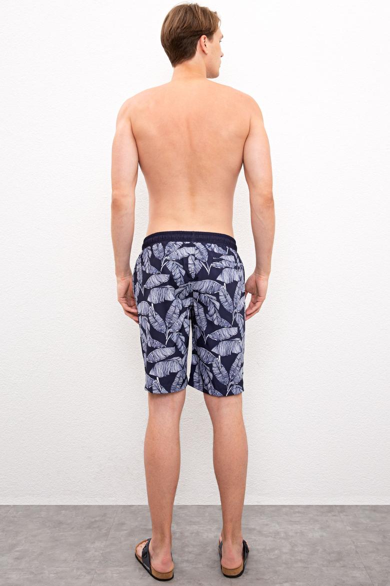 Erkek Lacivert Deniz Şortu - 50218765001