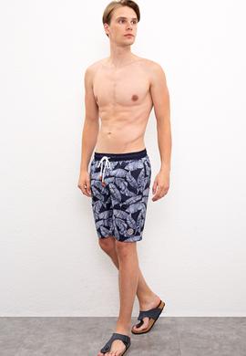 Erkek Lacivert Deniz Şortu - 50218765001