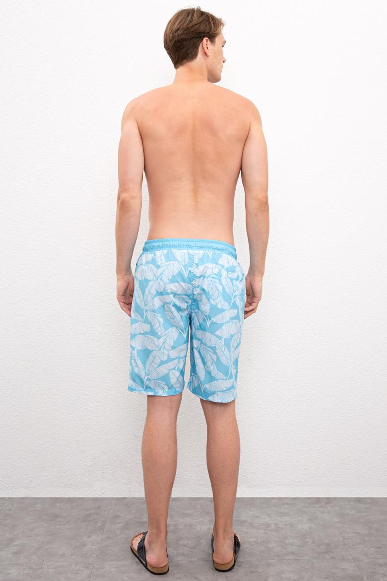 Erkek Mavi Deniz Şortu - 50218765014