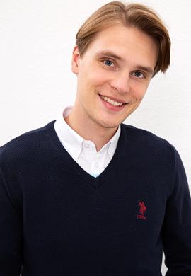 Erkek Lacivert Basic Kazak - 50224890002