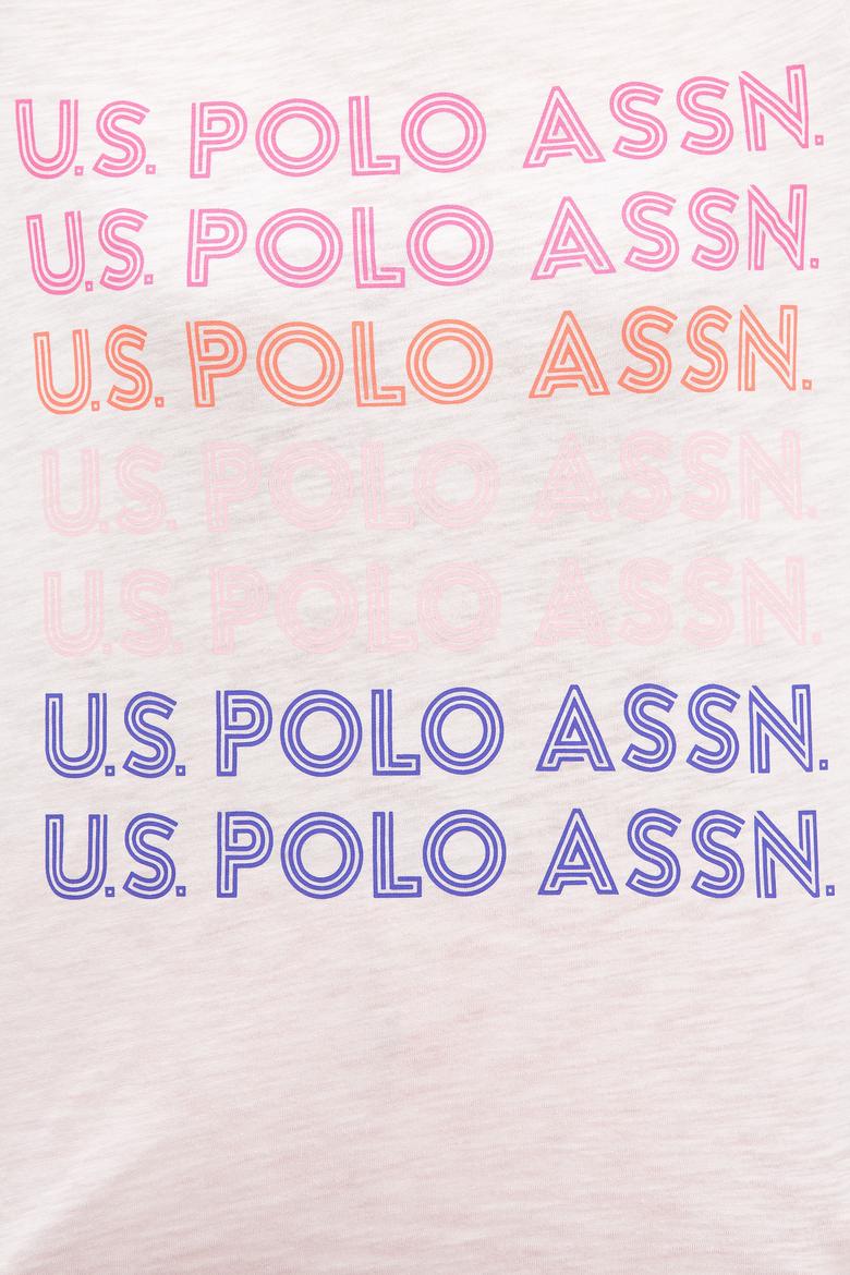 Kadın Beyaz Bisiklet Yaka T-Shirt - 50225805010