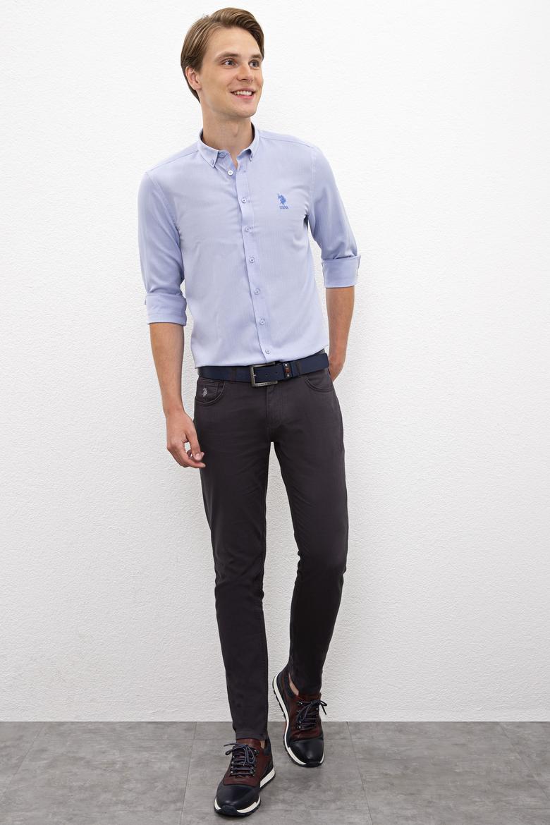 Erkek Antrasit Kanvas Pantolon