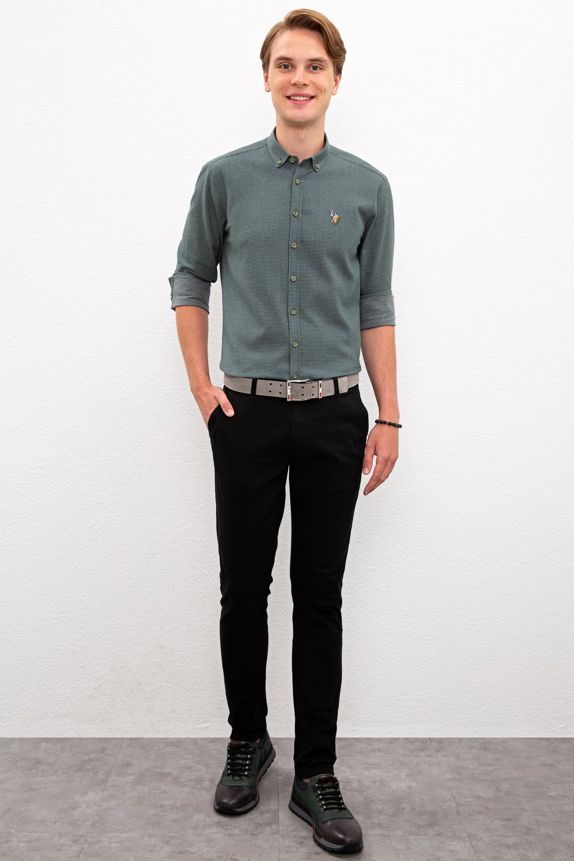 Erkek Siyah Chinos