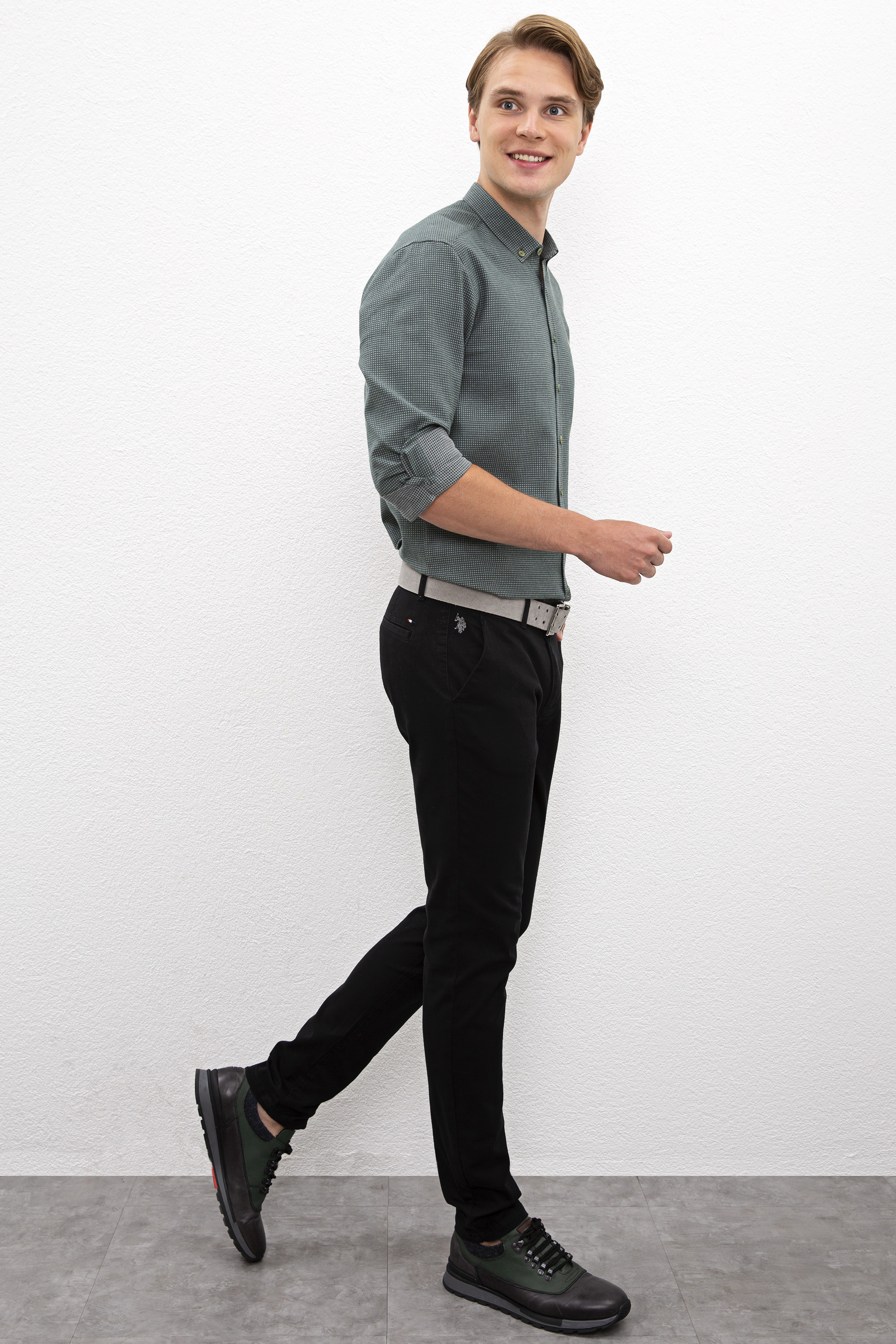 Erkek Siyah Chinos - Image 2
