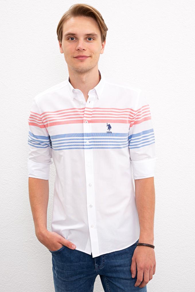 Erkek Lacivert Uzun Kollu Gömlek