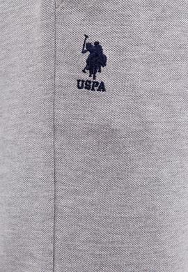 Erkek Gri Melanj  Örme Şort - 50222631043