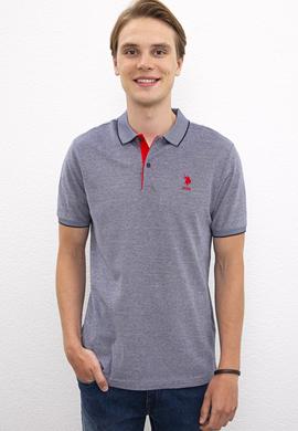 Erkek Lacivert Polo Yaka T-Shirt - 50219258004