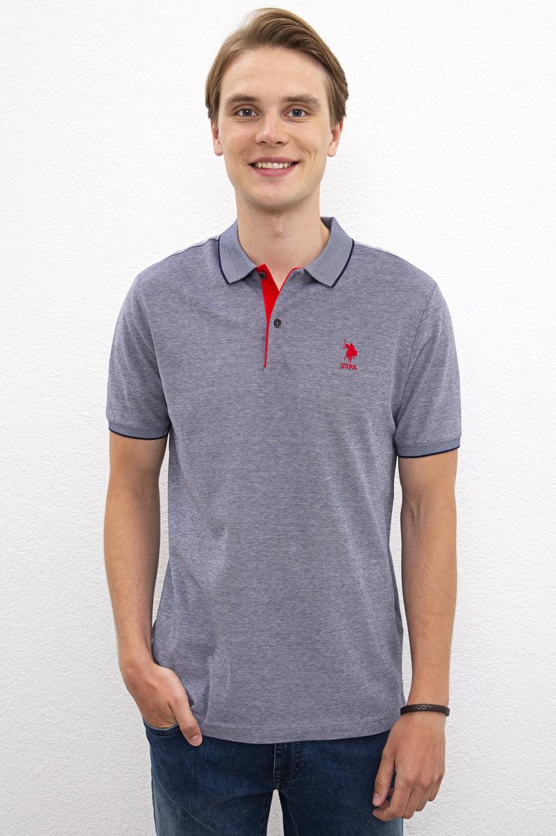 Erkek Lacivert Polo Yaka T-Shirt