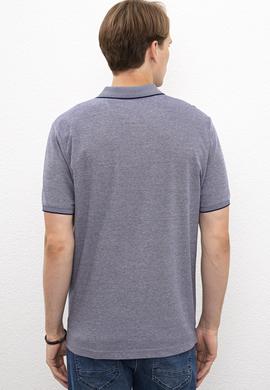 Erkek Lacivert Polo Yaka T-Shirt - 50219258004