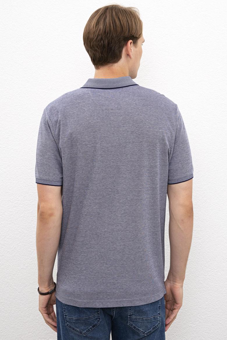 Erkek Lacivert Polo Yaka T-Shirt - 50219258004