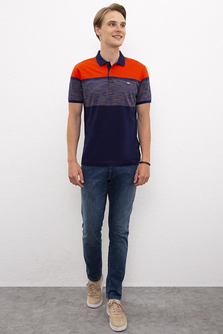 Erkek Açık Kırmızı Polo Yaka T-Shirt - 50219243045