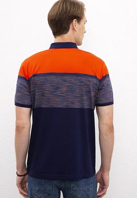 Erkek Açık Kırmızı Polo Yaka T-Shirt - 50219243045