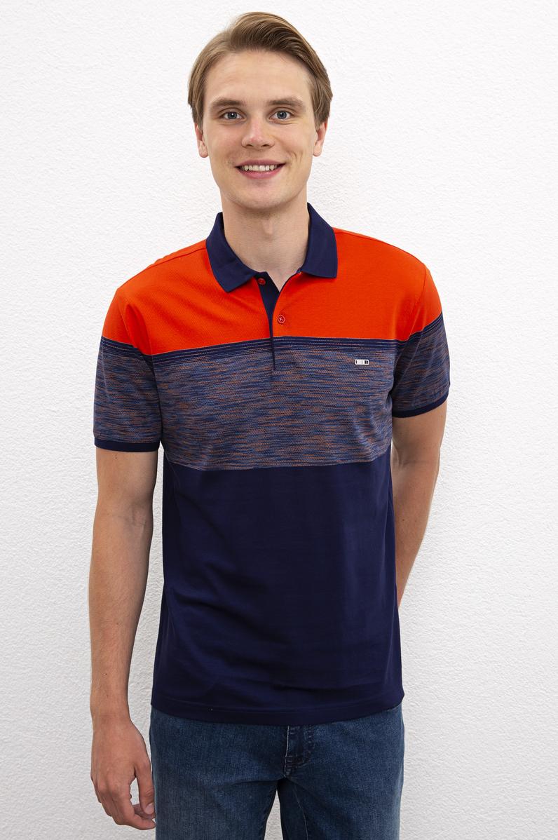 Erkek Açık Kırmızı Polo Yaka T-Shirt