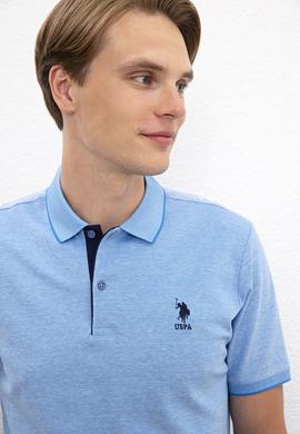 Erkek Kobalt Mavi T-Shirt - 50219258052