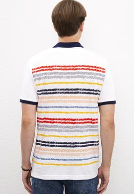 Erkek Açık Kırmızı Polo Yaka Tişört - 50219109032