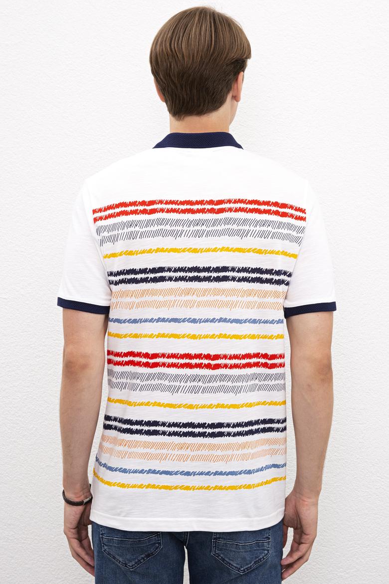 Erkek Açık Kırmızı Polo Yaka Tişört - 50219109032