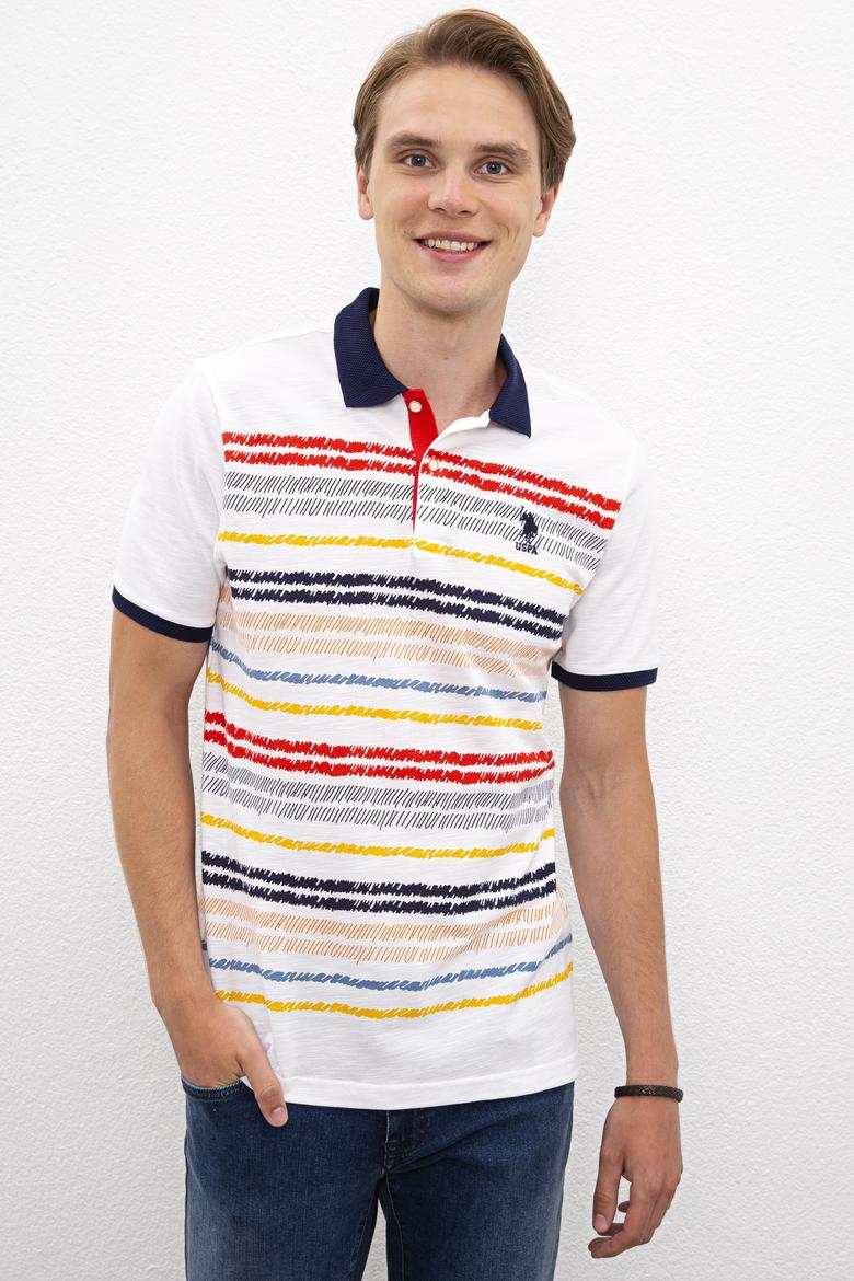 Erkek Açık Kırmızı Polo Yaka Tişört