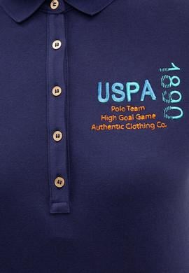 Kadın Lacivert Polo Yaka Tişört - 50220588016