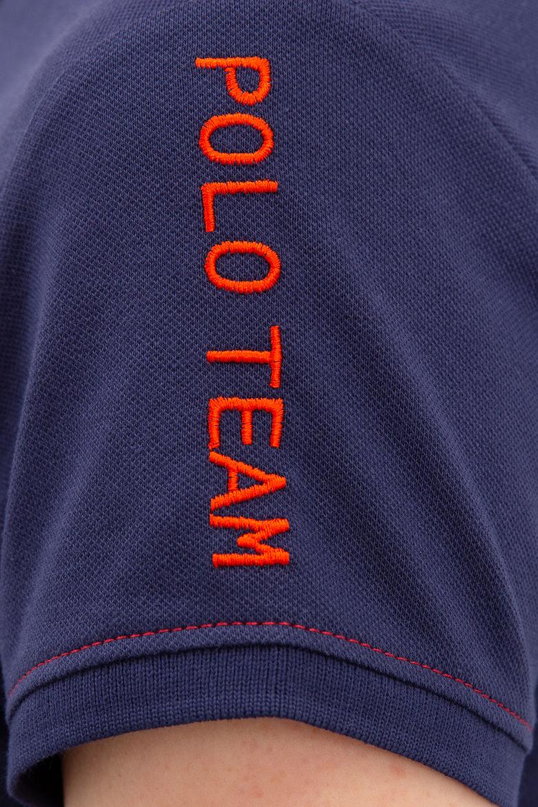 Kadın Lacivert Polo Yaka Tişört - 50220588016