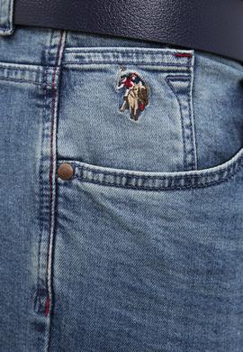 Erkek Mavi Denim Pantolon - 50215200003