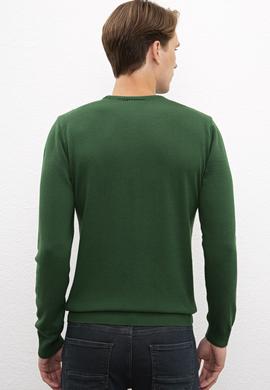 Erkek Yeşil Kazak - 50205643016