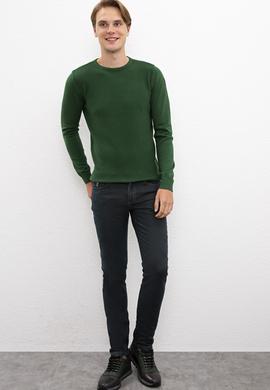 Erkek Yeşil Kazak - 50205643016