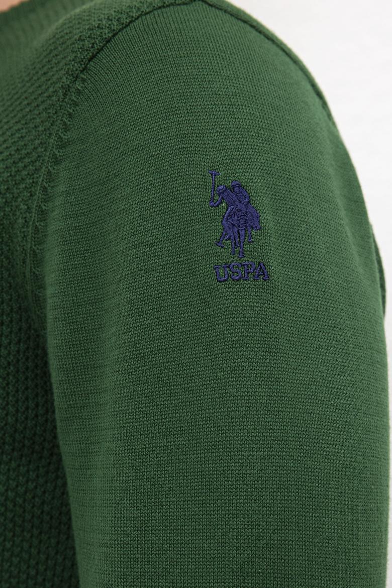 Erkek Yeşil Kazak - 50205643016