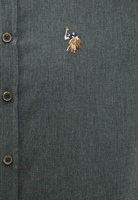 Erkek Yeşil Gömlek Uzunkol Basic - 50205791137