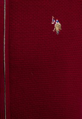 Erkek Bordo  Triko Hırka Basic - 50206746030