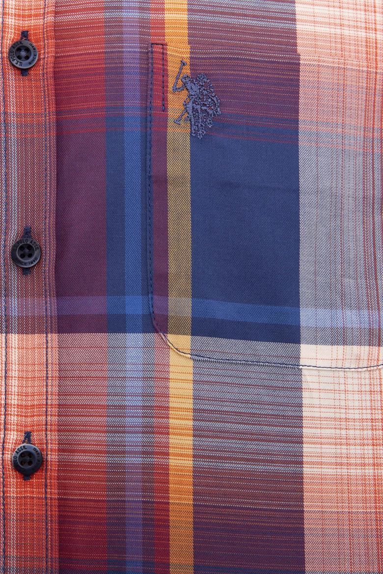 Erkek Kırmızı Gömlek Uzunkol - 50207057006