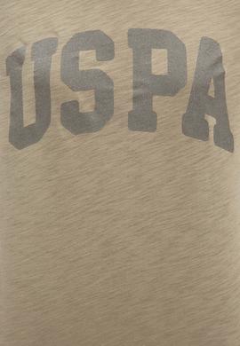 Kadın Haki Bisiklet Yaka T-Shirt - 50225789018