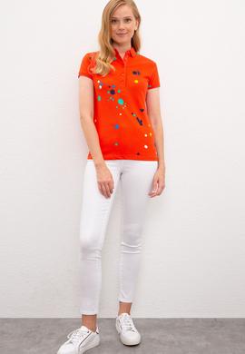 Kadın Nar Çiçeği Tişört - 50219862013