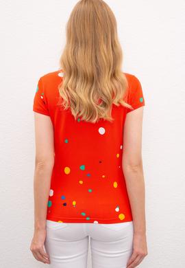 Kadın Nar Çiçeği Tişört - 50219862013