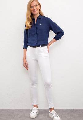 Kadın Beyaz Spor Pantolon - 50218417016