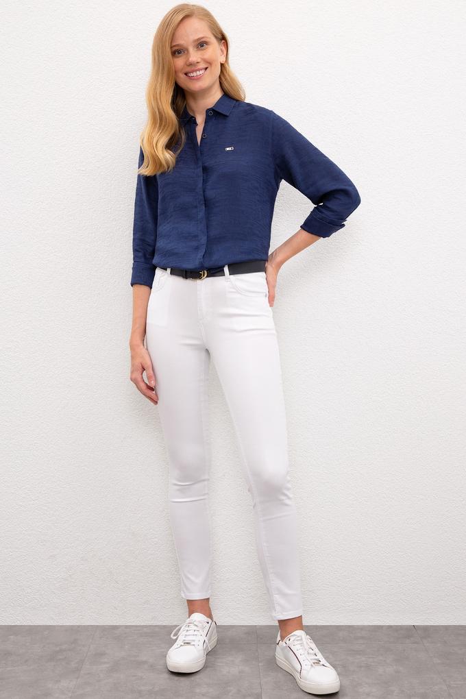 Kadın Beyaz Spor Pantolon