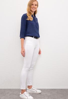 Kadın Beyaz Spor Pantolon - 50218417016