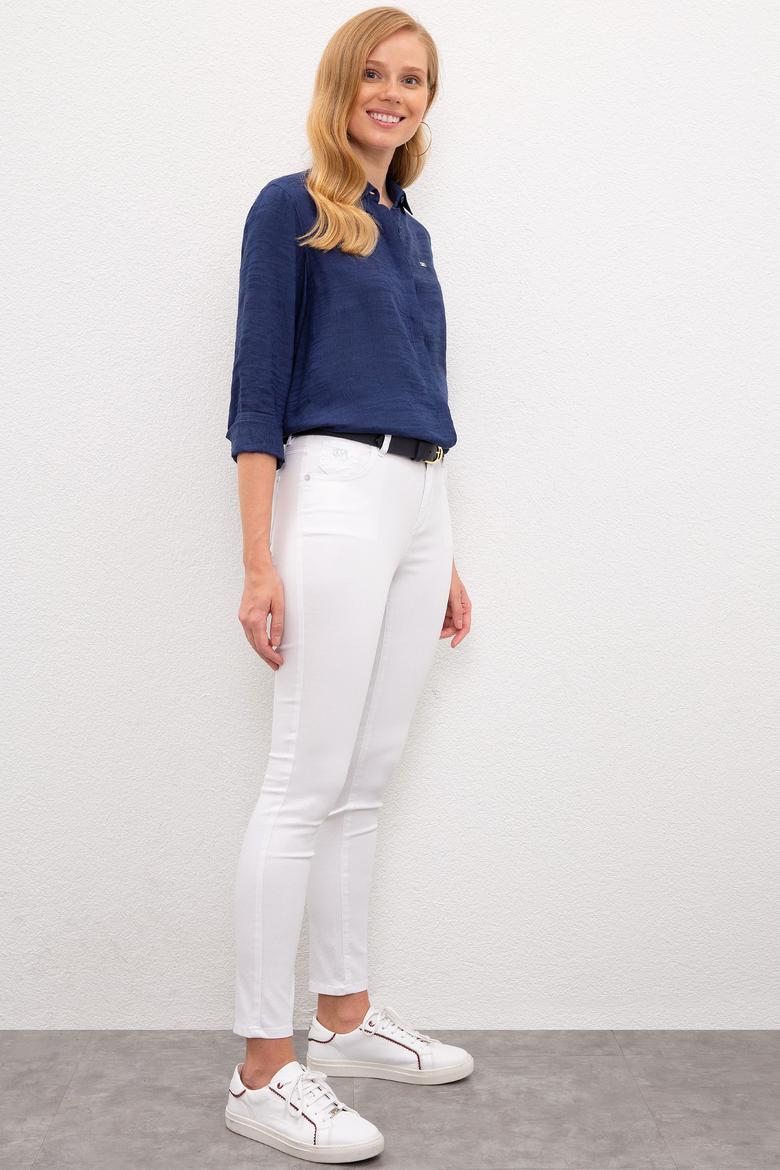 Kadın Beyaz Spor Pantolon - 50218417016