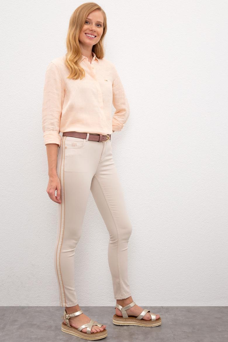 Kadın Beyaz Spor Pantolon - 50218416007