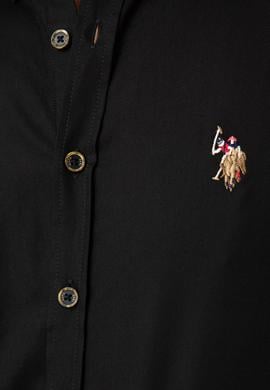 Erkek Siyah Gömlek Uzunkol Basic - 50200413082