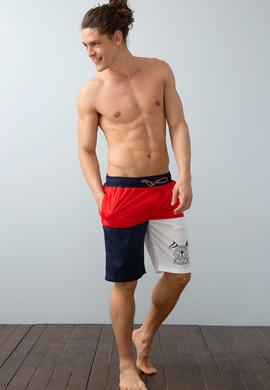 Erkek Kırmızı Deniz Şortu - 50200135003