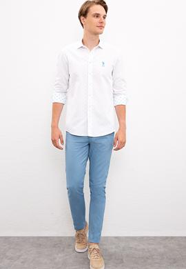 Erkek Beyaz Uzun Kollu Gömlek - 50218772010
